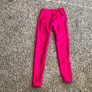 Pink alphalete amplify leggings